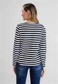 Shirt mit Streifenmuster deep blue