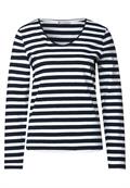 Shirt mit Streifenmuster deep blue