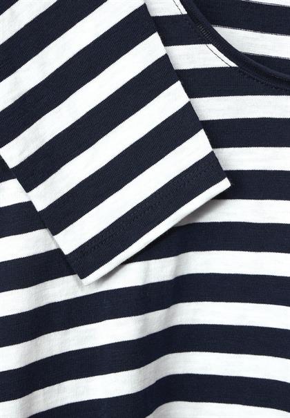 Shirt mit Streifenmuster deep blue