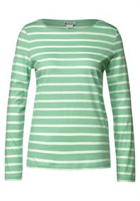 Shirt mit Streifenmuster light brisk green