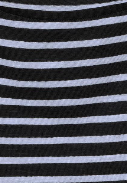 Shirt mit Streifenmuster mid sunny blue