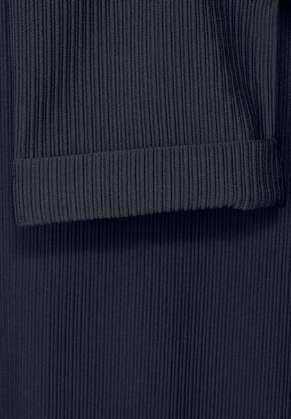 Shirt mit Streifenstruktur deep blue