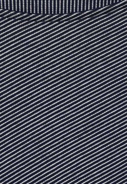 Shirt mit Streifenstruktur deep blue