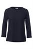 Shirt mit Streifenstruktur deep blue