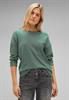 Shirt mit Streifenstruktur gentle green