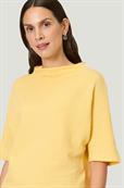 Shirt mit Struktumuster golden haze