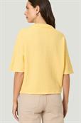 Shirt mit Struktumuster golden haze