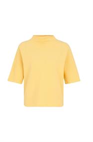 Shirt mit Struktumuster golden haze