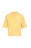 Shirt mit Struktumuster golden haze