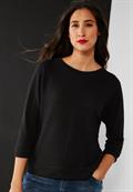 Shirt mit Struktur black