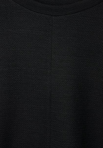 Shirt mit Struktur black