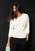 Shirt mit Struktur off white