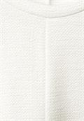 Shirt mit Struktur off white
