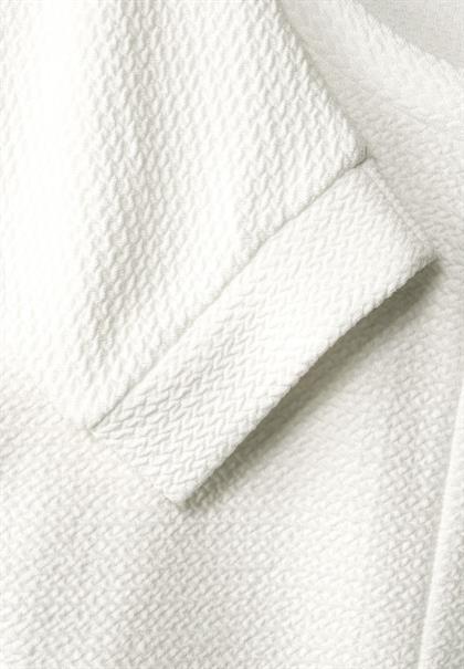 Shirt mit Struktur off white