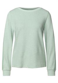 Shirt mit Tape Details serene green mel.