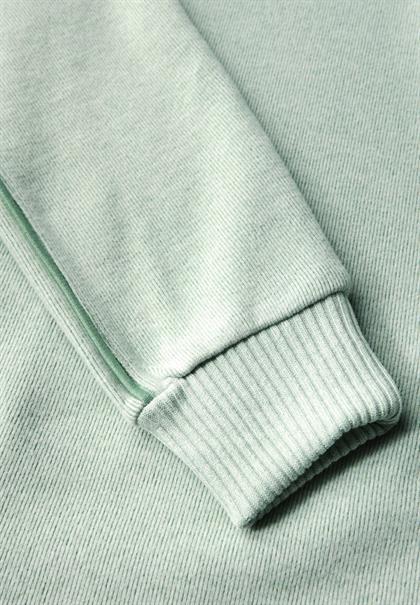 Shirt mit Tape Details serene green mel.