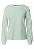 Shirt mit Tape Details serene green mel.