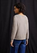 Shirt mit Tape Details silk brown mel.