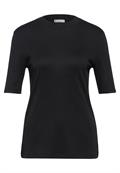 Shirt mit Turtle Neck black