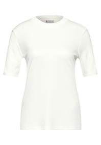 Shirt mit Turtle Neck off white