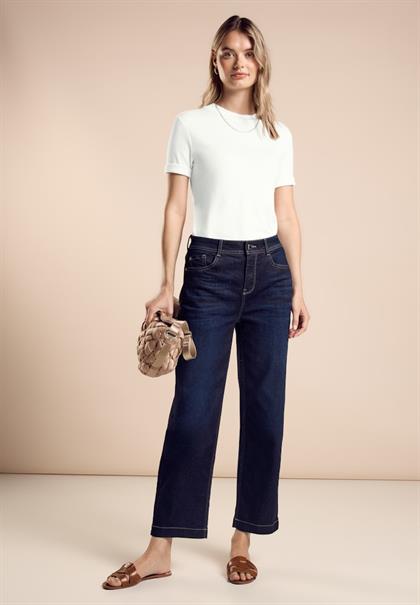 Shirt mit Turtle Neck off white