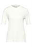 Shirt mit Turtle Neck off white