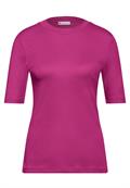 Shirt mit Turtle Neck royal fuchsia