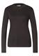 Shirt mit Turtle Neck und Schlitzdetail black coffee
