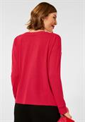 Shirt mit U-Boot Ausschnitt beloved raspberry