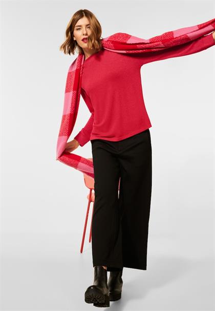 Shirt mit U-Boot Ausschnitt beloved raspberry