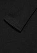 Shirt mit U-Boot-Ausschnitt black