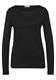 Shirt mit U-Boot-Ausschnitt black