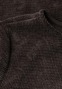 Shirt mit U-Boot-Ausschnitt deep roast brown
