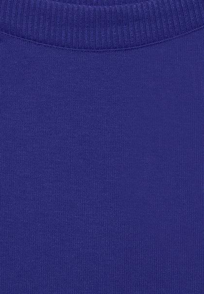 Shirt mit U-Boot Ausschnitt eminent blue