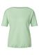 Shirt mit U-Boot-Ausschnitt milky green
