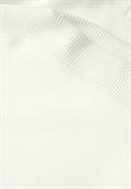 Shirt mit U-Boot-Ausschnitt off white