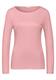 Shirt mit U-Boot-Ausschnitt petal rose