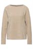 Shirt mit U-Boot-Ausschnitt sanded beige