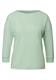 Shirt mit U-Boot-Ausschnitt serene green