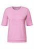 Shirt mit Wording Artwork cherry blossom pink