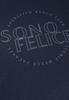 Shirt mit Wording Artwork urban navy blue