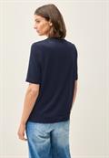 Shirt mit Wording Artwork urban navy blue