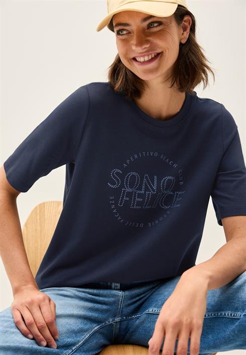 shirt-mit-wording-artwork-urban-navy-blue