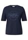 Shirt mit Wording Artwork urban navy blue