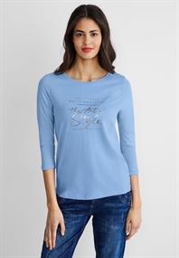 Shirt mit Wording bay blue