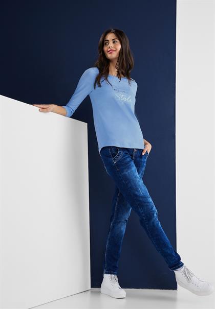 Shirt mit Wording bay blue