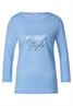 Shirt mit Wording bay blue