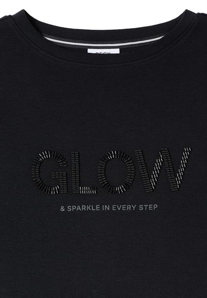 Shirt mit Wording black