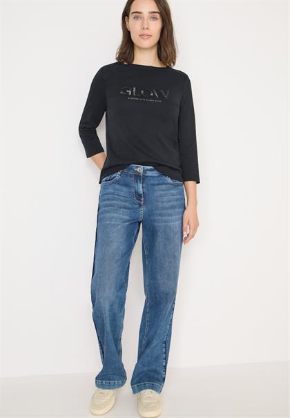 Shirt mit Wording black