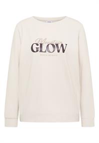 Shirt mit Wording light greige